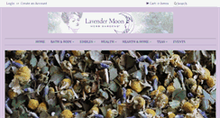 Desktop Screenshot of lavendermoonherbs.com